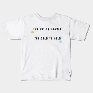 Hottie shirt white Kids T-Shirt